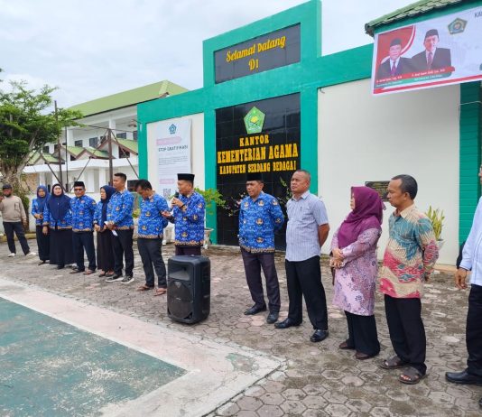 Pelepasan Keberangkatan Peserta OMI 2025 Kontingen Serdang Bedagai